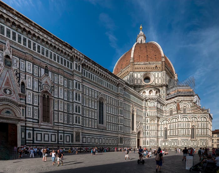 Duomo Santa Maria del Fiore Basilica in Florence in Italy