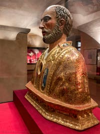 Reliquary Bust of St. Peter, San Lorenzo Medici Chapel Treasure in Florence