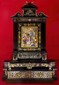 Shepherd Worship Reliquary, San Lorenzo Medici Chapel Treasure in Florence