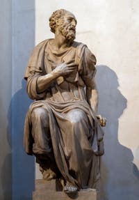 Giovanni Angelo Montorsoli, saint Cosmas, New Sacristy Medici in Florence