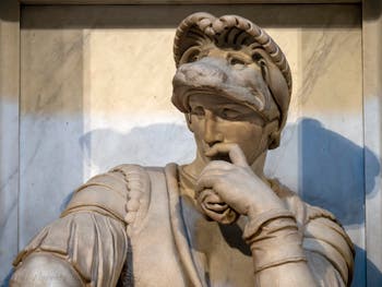 Michelangelo, Lorenzo II de Medici Duke of Urbino's Tomb, New Sacristy Medici in Florence
