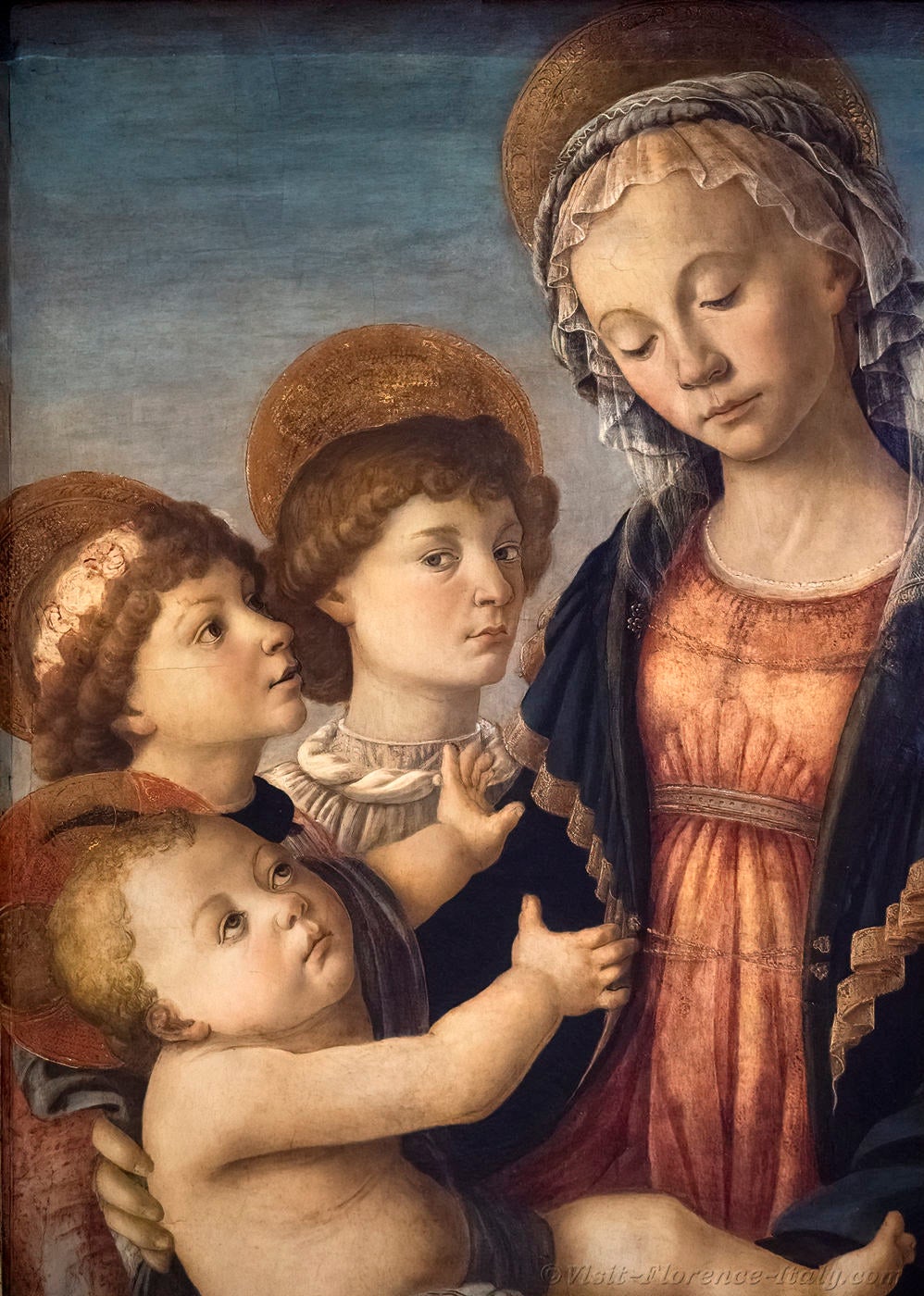 Madonna Col Bambino E Due Angeli Botticelli Madonna Col Bambino E Due Angeli Botticelli