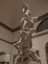 Giambologna, The Rape of the Sabine Women, Accademia Gallery in Florence in Italy