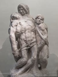 Michelangelo, Palestrina Pietà, Accademia Gallery in Florence in Italy