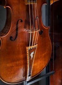 Antonio Stradivarius, Medici Tenor Viola made in Cremona for Grand Duke Ferdinand in 1690, Museum of Musical Instruments of the Accademia Gallery in Florence, Italy