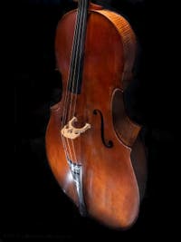 Antonio Stradivarius, Violoncello Quintet Medici made in Cremona for Grand Duke Ferdinand in 1690, Museum of Musical Instruments of the Accademia Gallery in Florence Italy