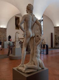 Benvenuto Cellini, Apollo and Hyacinth, Bargello Museum in Florence Italy