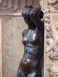 Benvenuto Cellini, Danae and her Son Perseus, Bargello Museum in Florence Italy