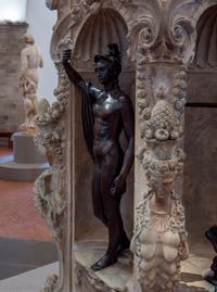 Benvenuto Cellini, Minerva, Bargello Museum in Florence Italy