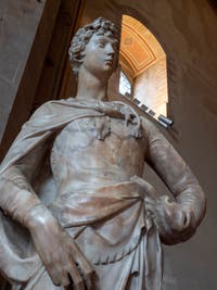 Donatello, David, Marble Statue, Bargello Museum in Florence