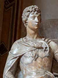 Donatello, David, Marble Statue, Bargello Museum in Florence