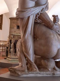 Giambologna, Florence triumphant over Pisa, Bargello Museum in Florence