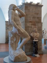 Michelangelo Buonarroti, Apollo, Bargello Museum in Florence Italy