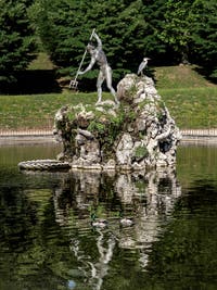 Stoldo Lorenzi's Neptune Fountain in Florence's Boboli Gardens