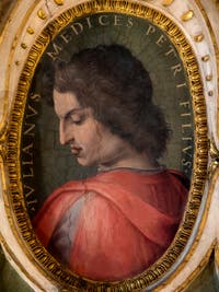 Giorgio Vasari, Portrait of Giuliano de Medici, brother of Lorenzo the Magnificent, Palazzo Vecchio in Florence
