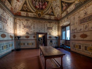 Giorgio Vasari and Marco da Faenza,  Lorenzo the Magnificent Room, at Palazzo Vecchio in Florence