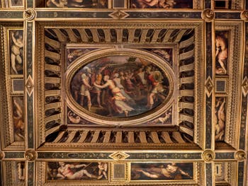 Giorgio Vasari, Room of Sabines at Palazzo Vecchio in Florence in Italy.