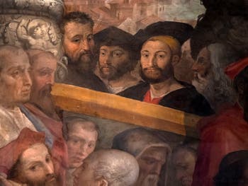 Giorgio Vasari, Election of a new college of cardinals by Pope Leo X, Palazzo Vecchio in Florence Italy