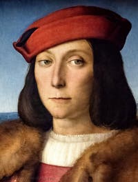 Raphael, Portrait of a Young Man with an Apple, Francesco Maria della Rovere, Pitti Palace, Florence