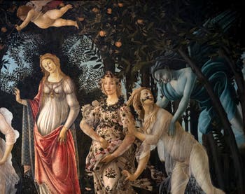 Botticelli, An Allegory of Spring, Uffizi Gallery, Florence Italy